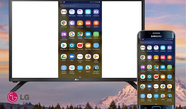روش وصل کردن گوشي به تلویزیون ال جی
