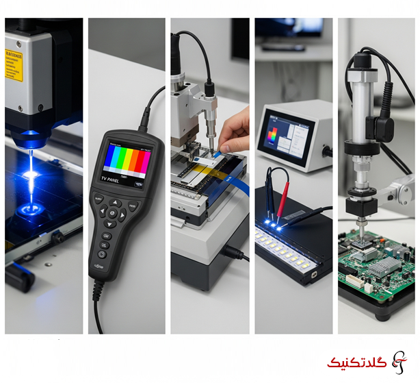 ابزارهای تخصصی در تعمیرات تلویزیون